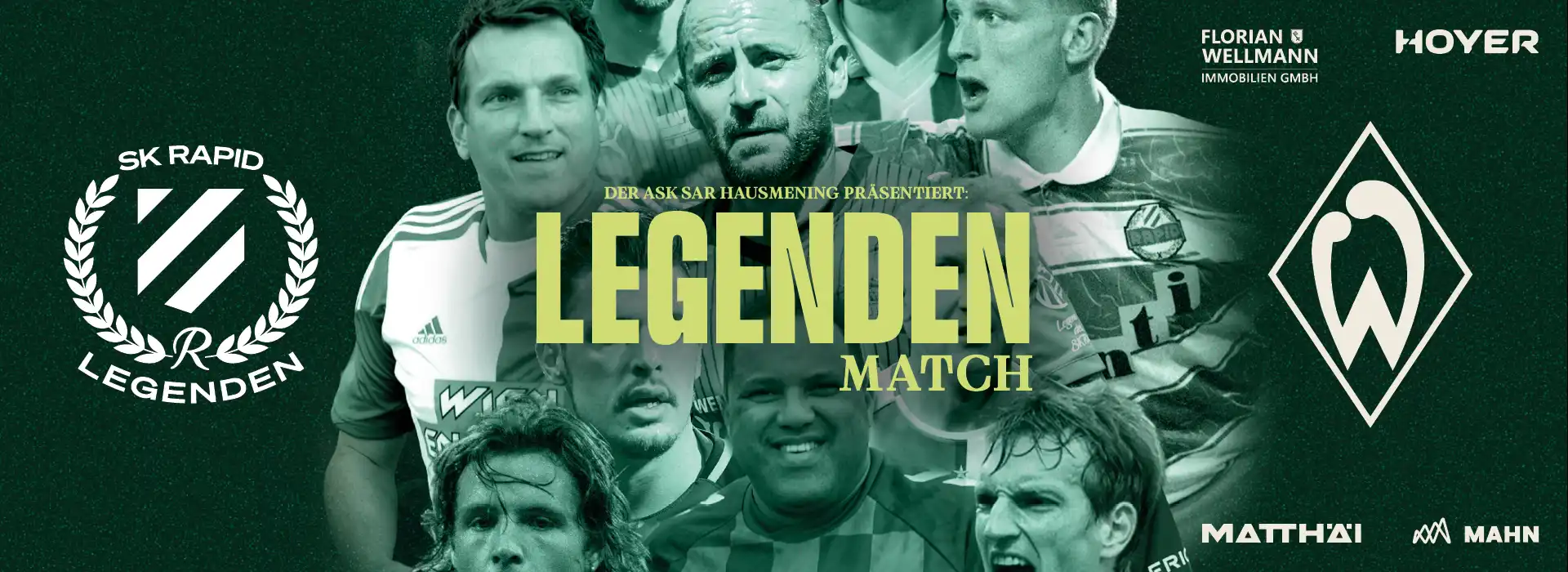 Rapid Legenden vs. Werder Legenden